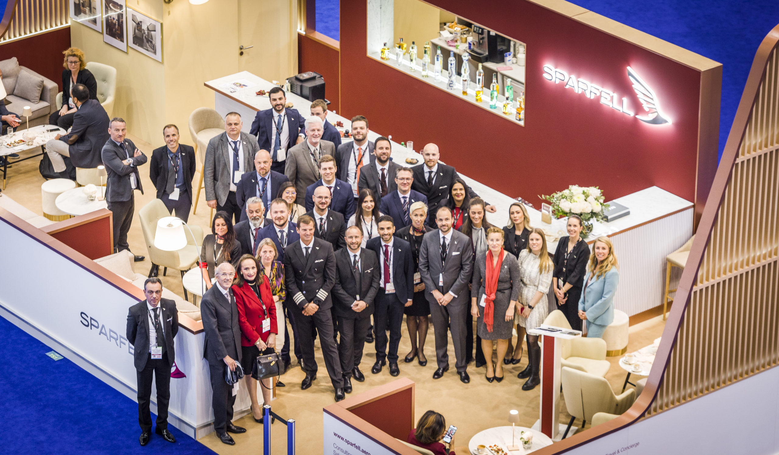 SPARFELL Team at EBACE 2023 - Geneva Switzerland